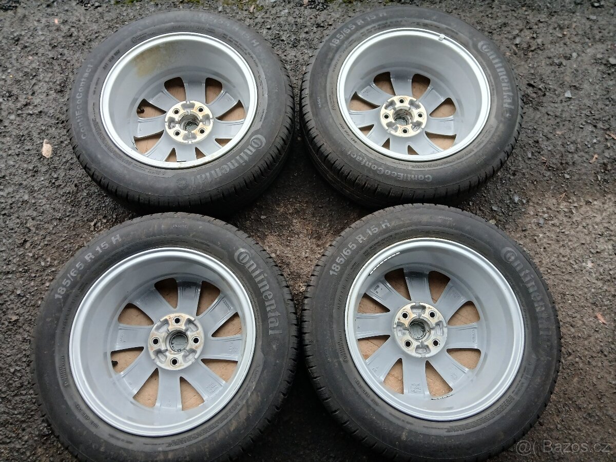P- Sada Orig ALU kol Opel 185/65R15 letní - 7