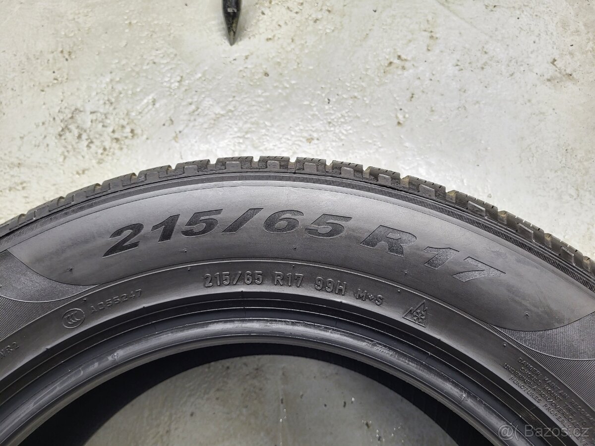 2x 215/65R17 Pirelli Scorpion Zimní - 7