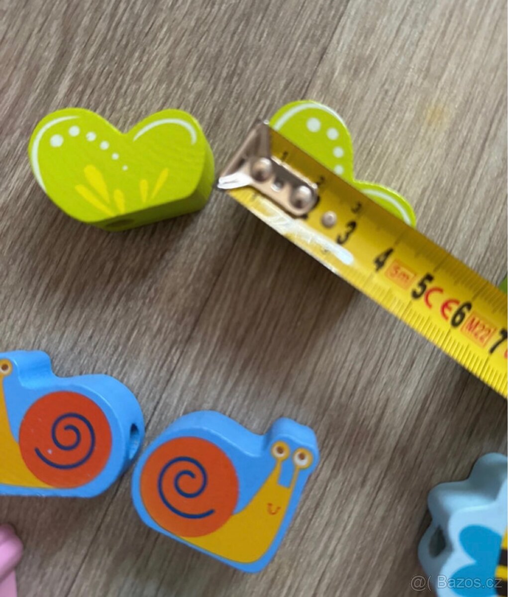 mix navlekaci drevo koralky - 7