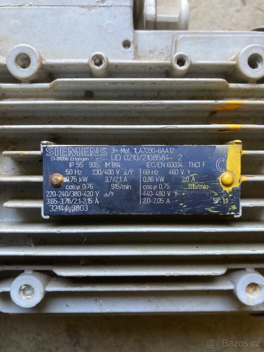 Elektromotor s převodovkou - 7