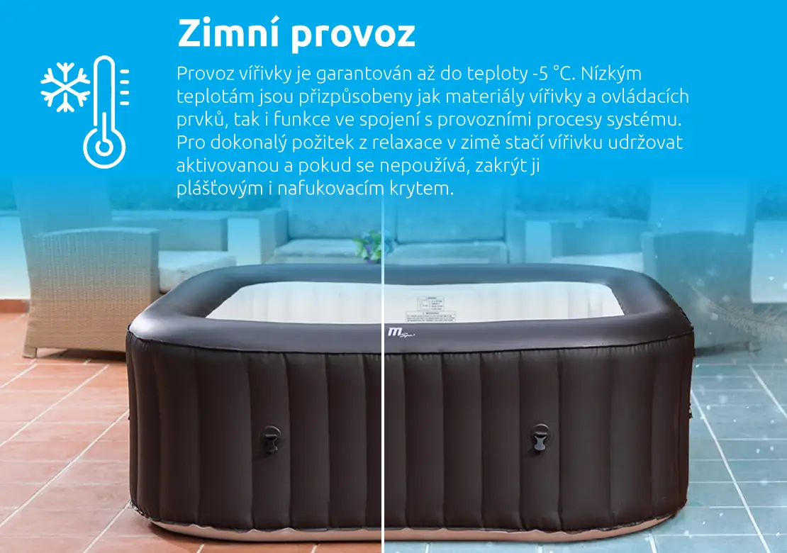 Nová nerozbalená vířivka MSPA Carlton M-CA062 pro 6 osob - 7