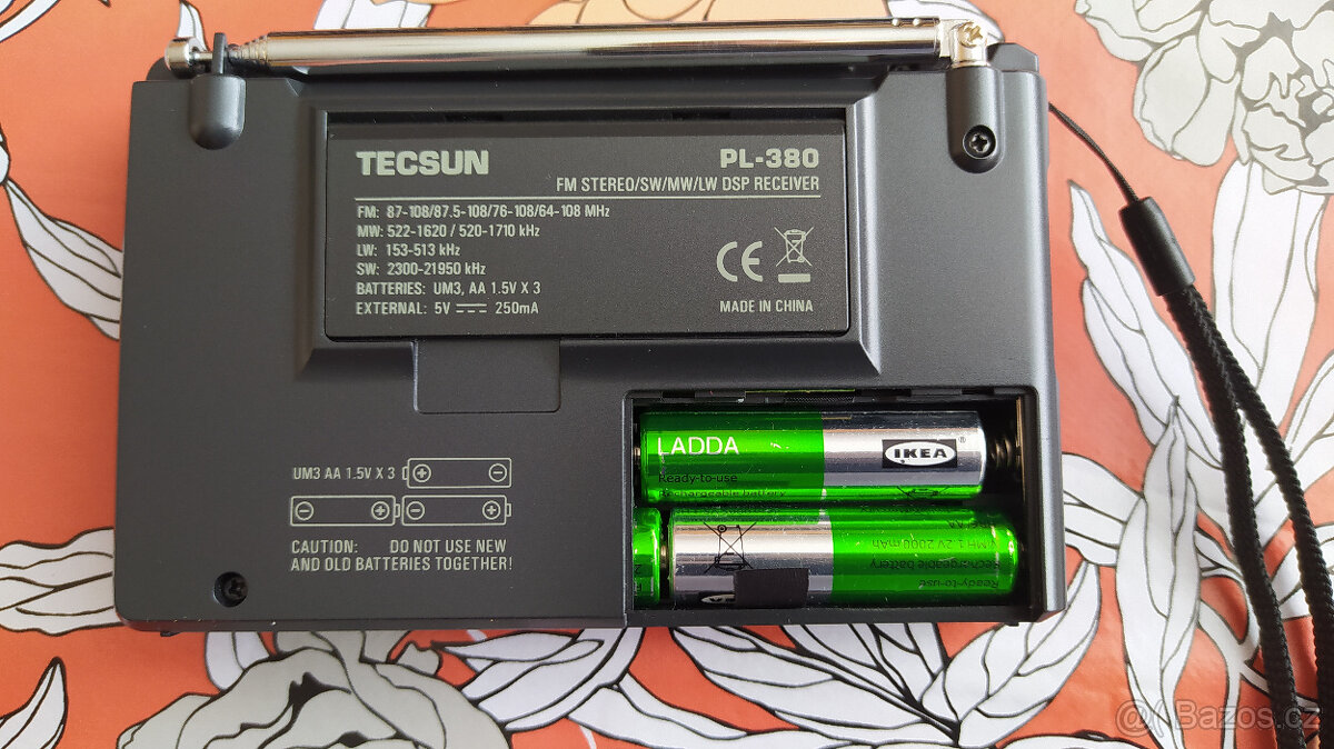 Tecsun PL380 kvalitní světový přijímač - 7