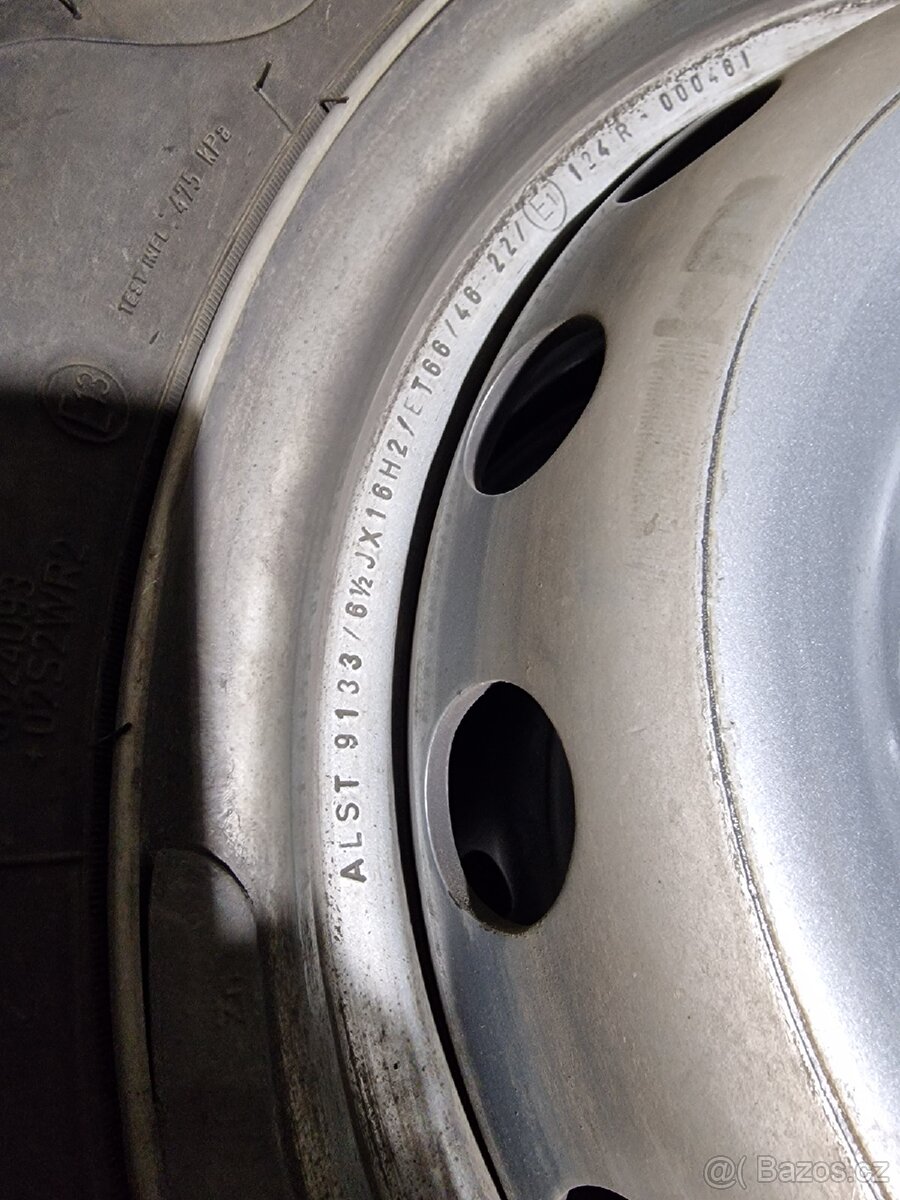 225/65/16C zimní kola Renault Master 5x130 - 7