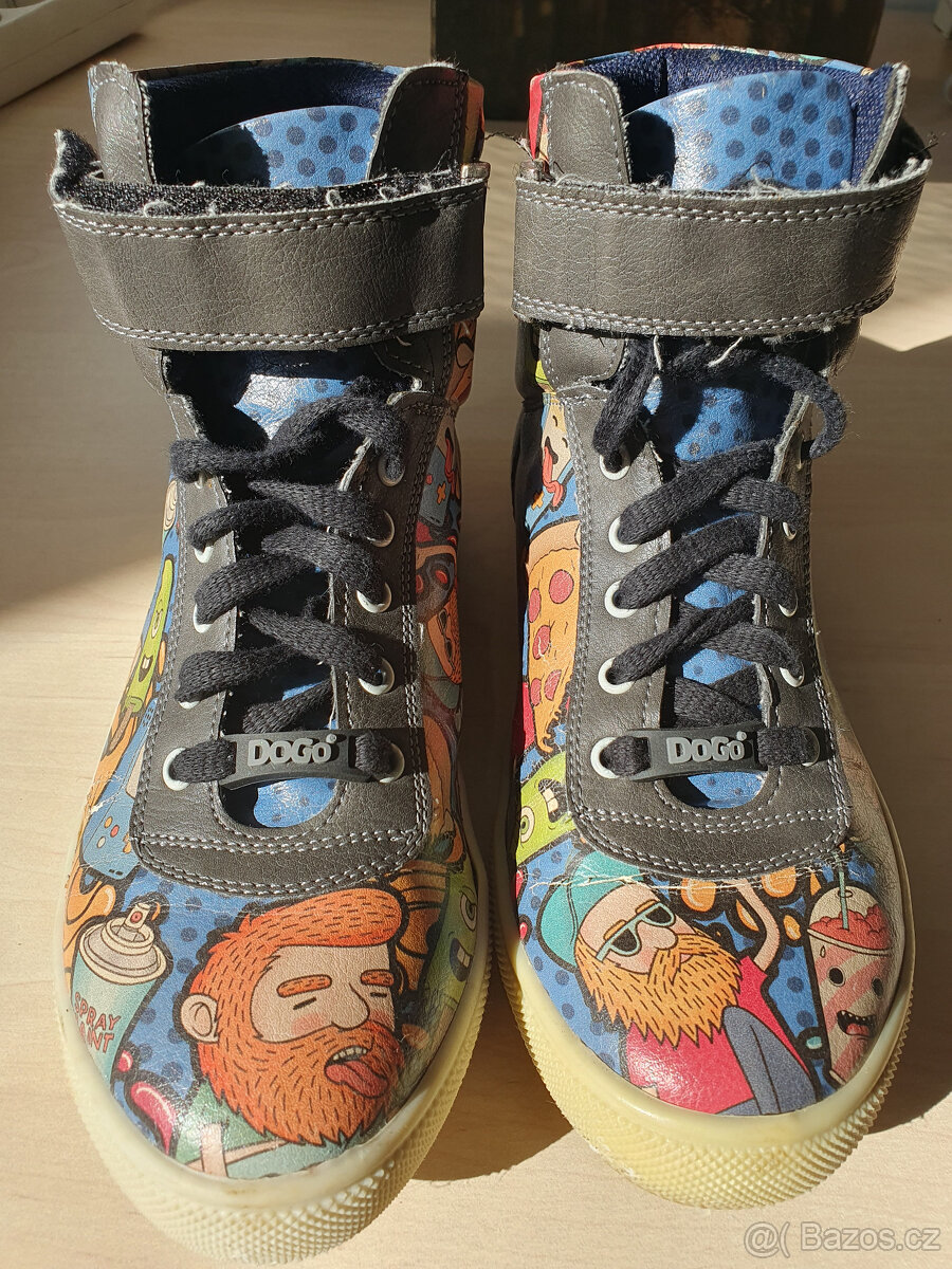 DÍVČÍ KOTNÍČKOVÉ BOTY DOGO VEL 36 S OBRÁZKY - 7