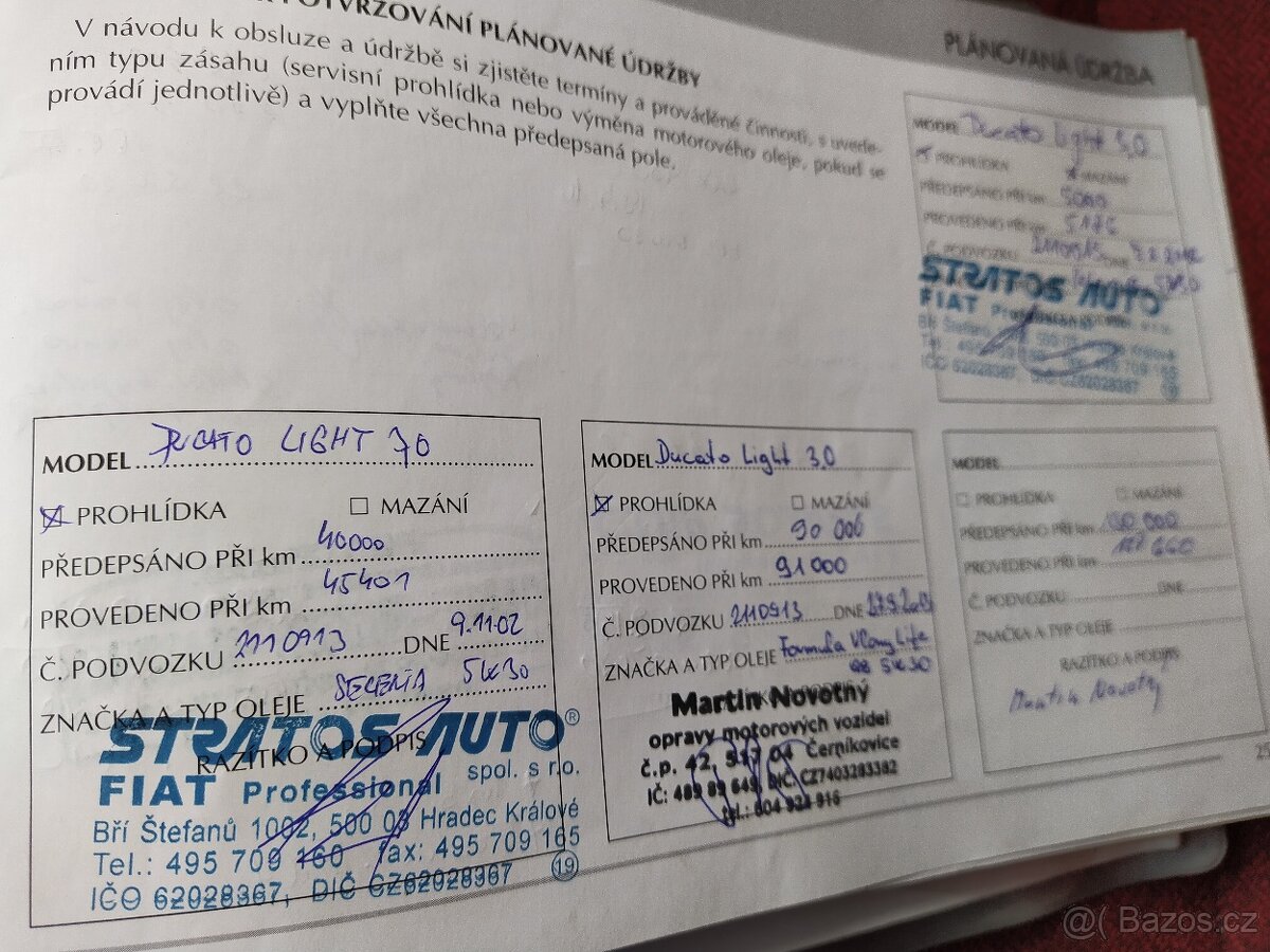 Fiat Ducato 3.0 JTD valník -plachta top stav - 7