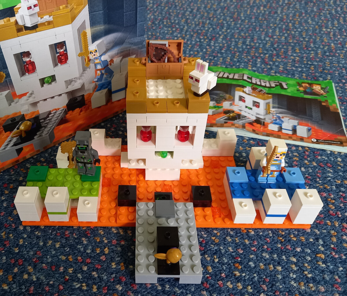 Lego Minecraft 21145 - The Skull Arena. - 7
