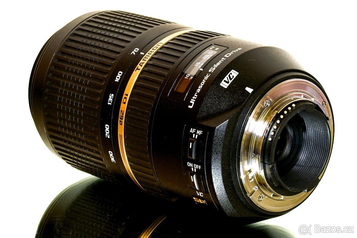 Nikon Tamron SP AF 70-300 DI VC USD + UV filtr TOP STAV - 7
