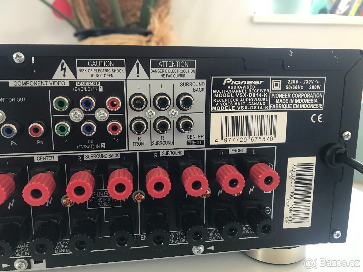PIONEER AV receiver VSX - D814 - 7