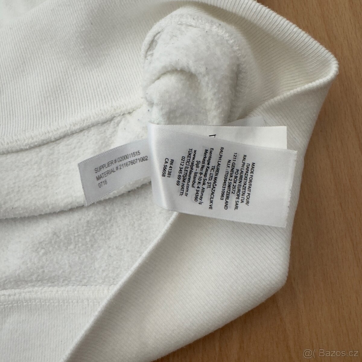 Ralph Lauren Polo bílý dámský rolák - 7