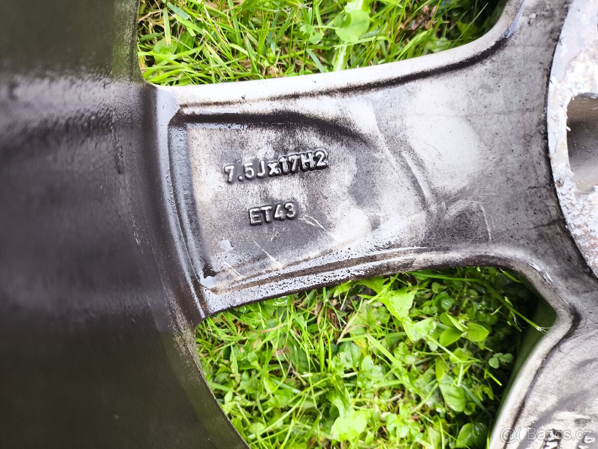 Sada ALU kol/disku 17" 5x112 ET43 Audi, VW, Seat, Škoda,... - 7