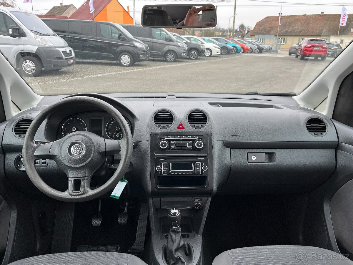 VW Caddy 2,0TDi 103KW 5 míst,2x šoup,climatr,vč.DPH - 7