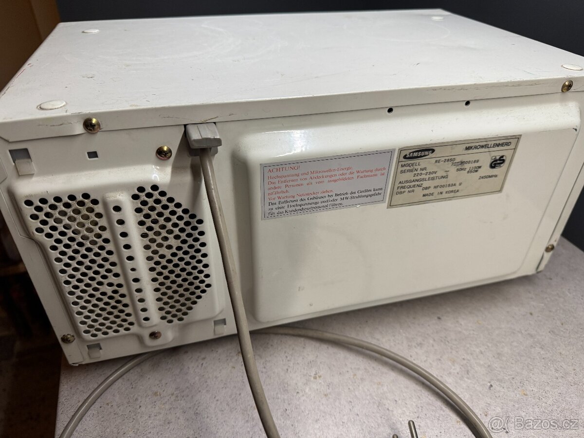Samsung mikrovlná trouba - 7