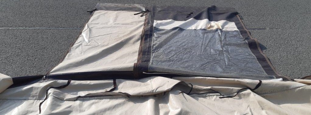 Stanová předsíň pro karavan cca 3,5m - 7