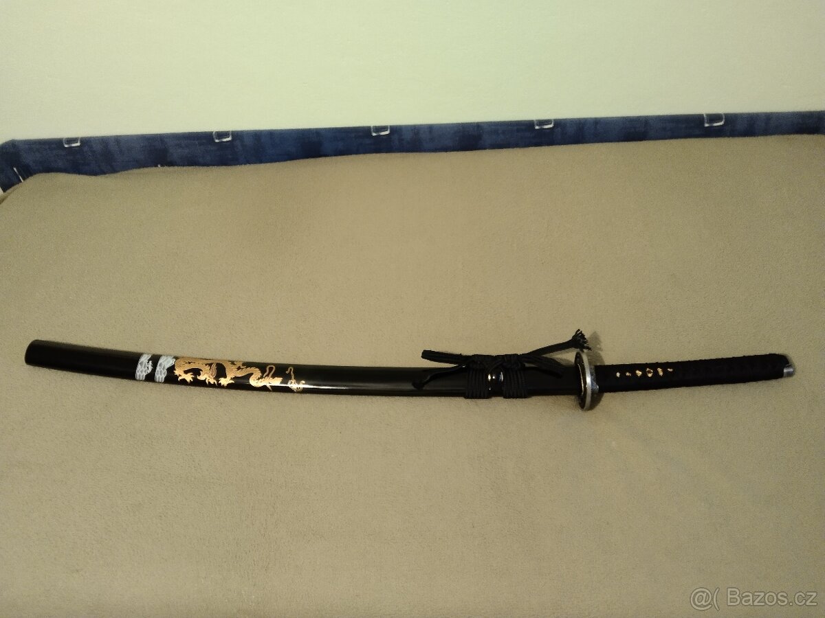 Katana Arare čepel z uhlíkové oceli T-10 - 7