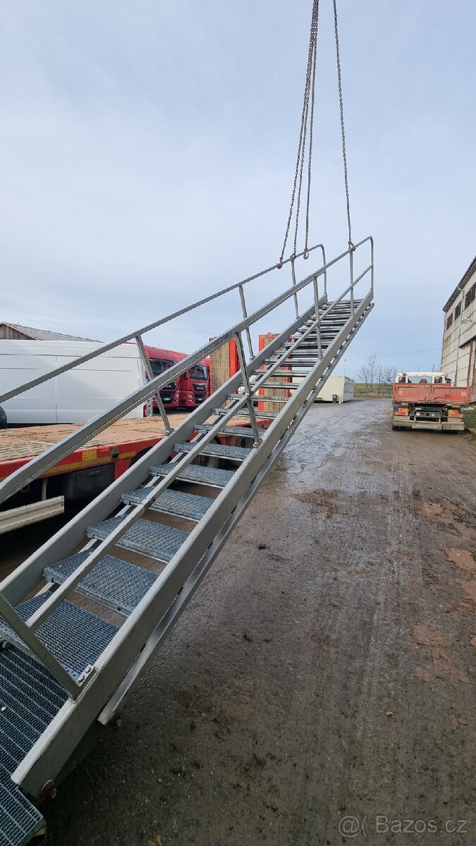 Schody mobilní stravitelné ( ideální na molo) - 7