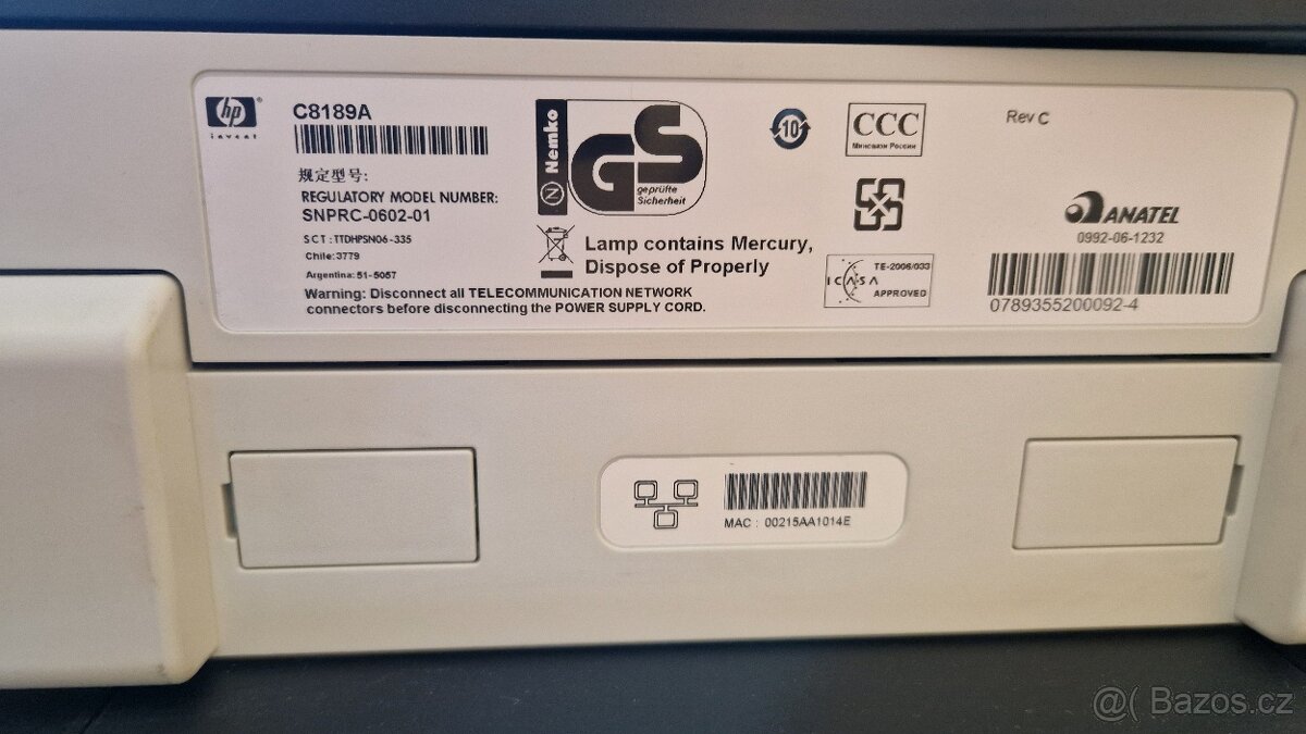 HP OfficeJet L7680 - 7