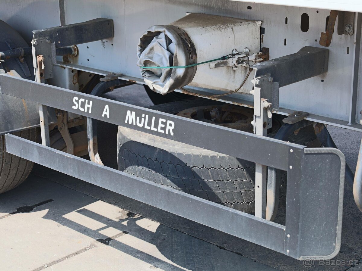 Schwarzmüller KIS 3/E, HLINÍKOVÝ, 50 CBM, 44 TUN, NÁPRAVY BP - 7