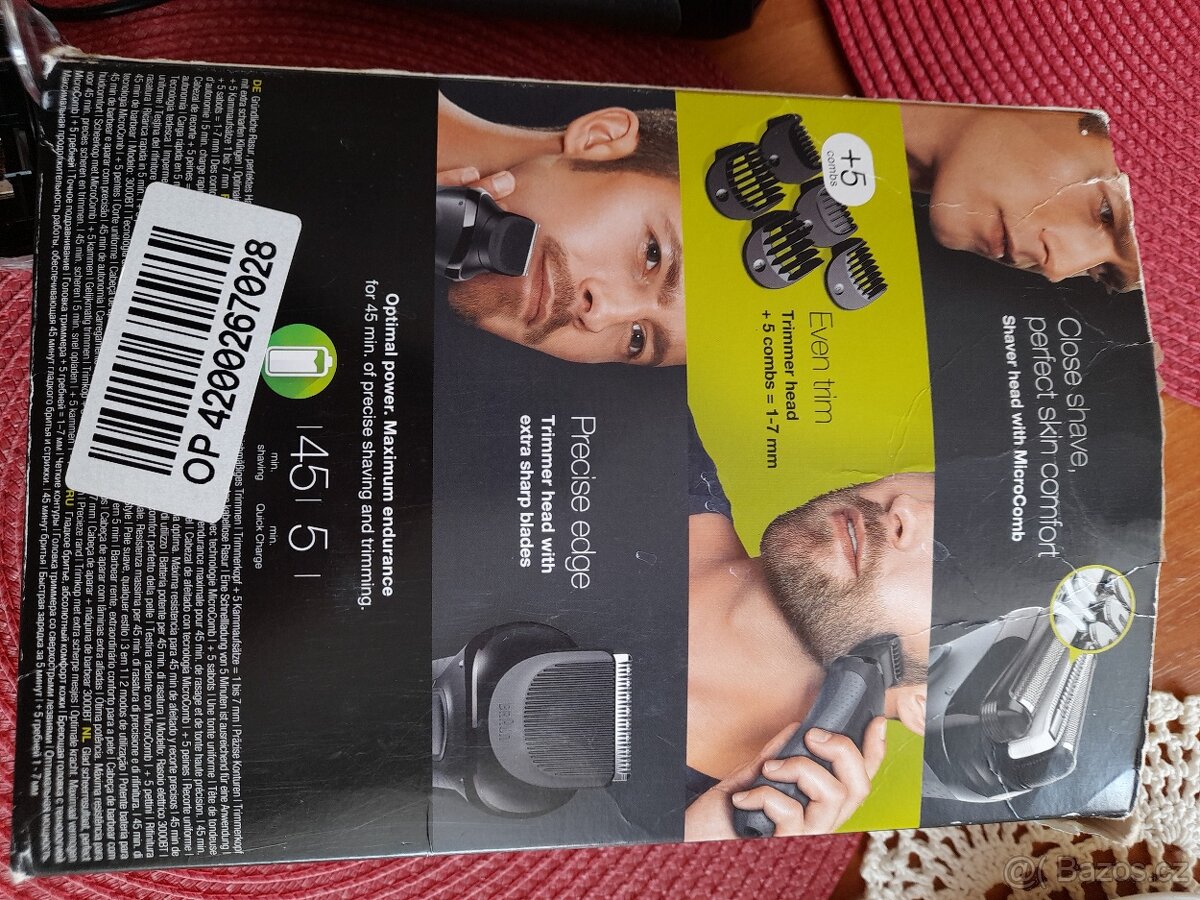 jen vyzkouseny BRAUN S3 - 7