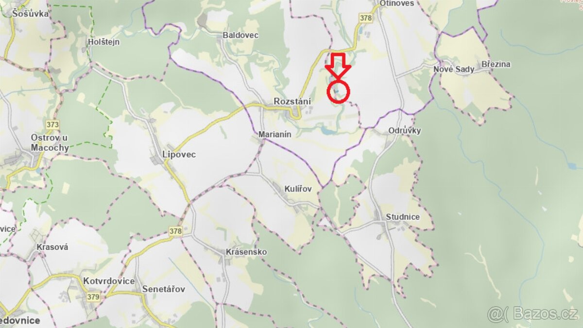 Prodej lesního pozemku v k.ú. Otinoves - 7