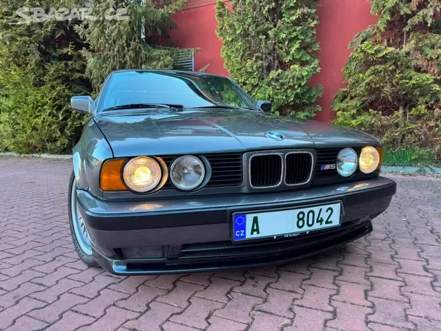 BMW E34 M5 3.6 R6 232kW 315hp,Manuál,Šíbr,Klima. - 7