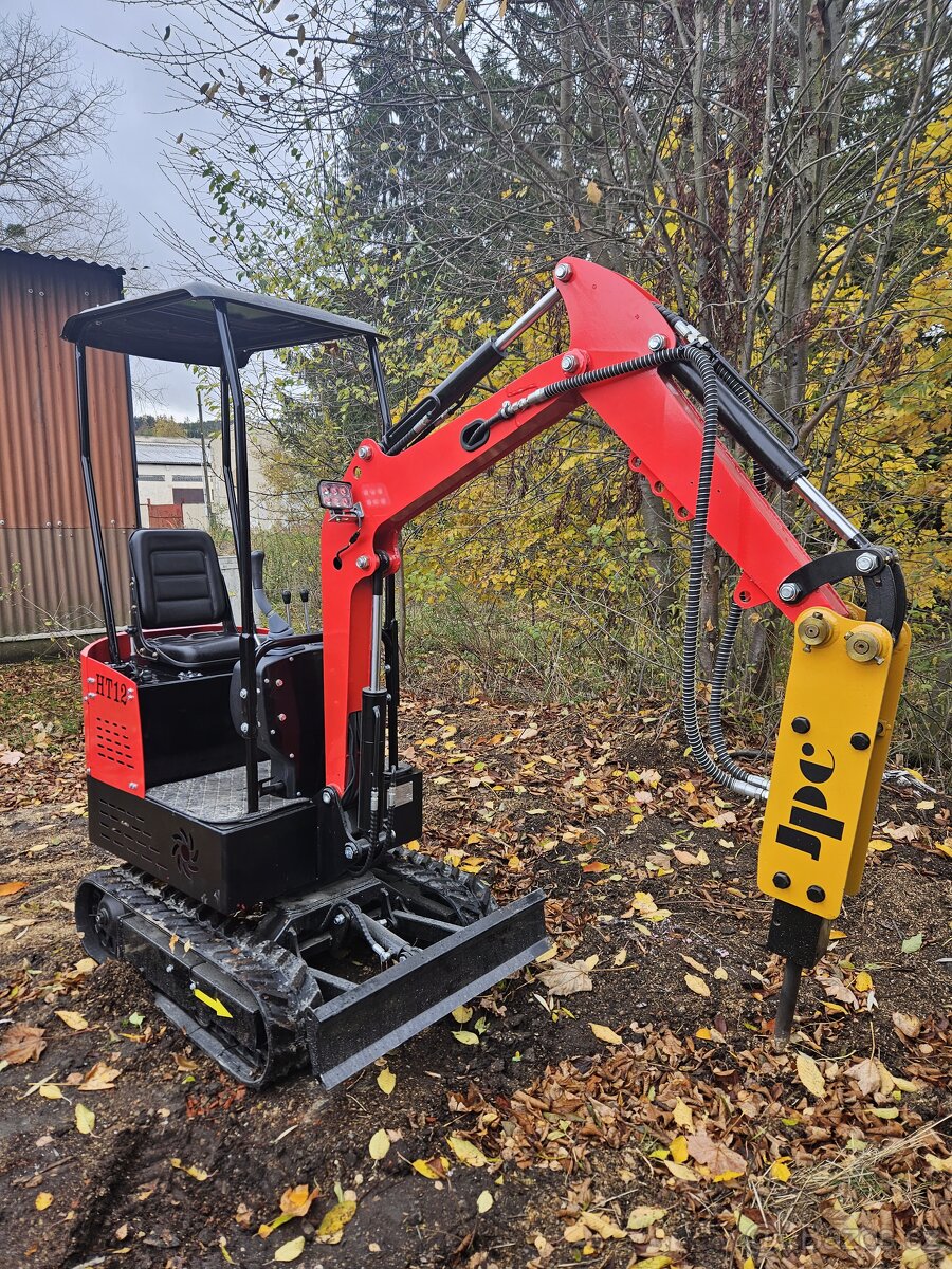 Minibagr JPC 1100kg - 7