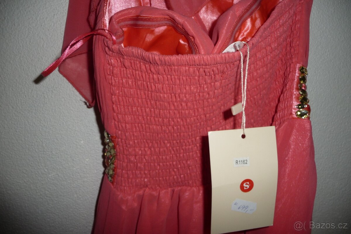 plesové šaty vel. S nové - 7