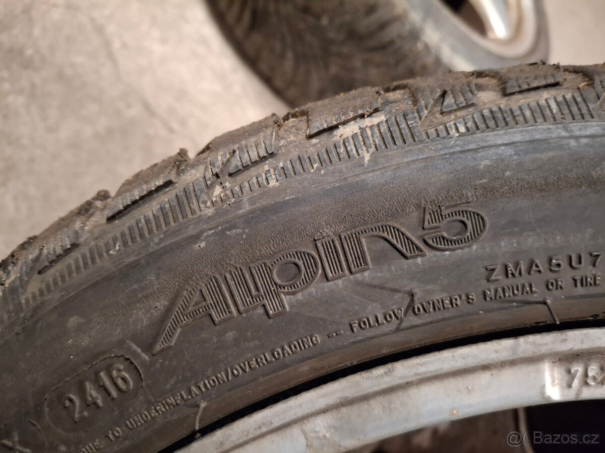 alu kola Intra vyraběna na Mercedes benz 7,5Jx17 ET35 - 7