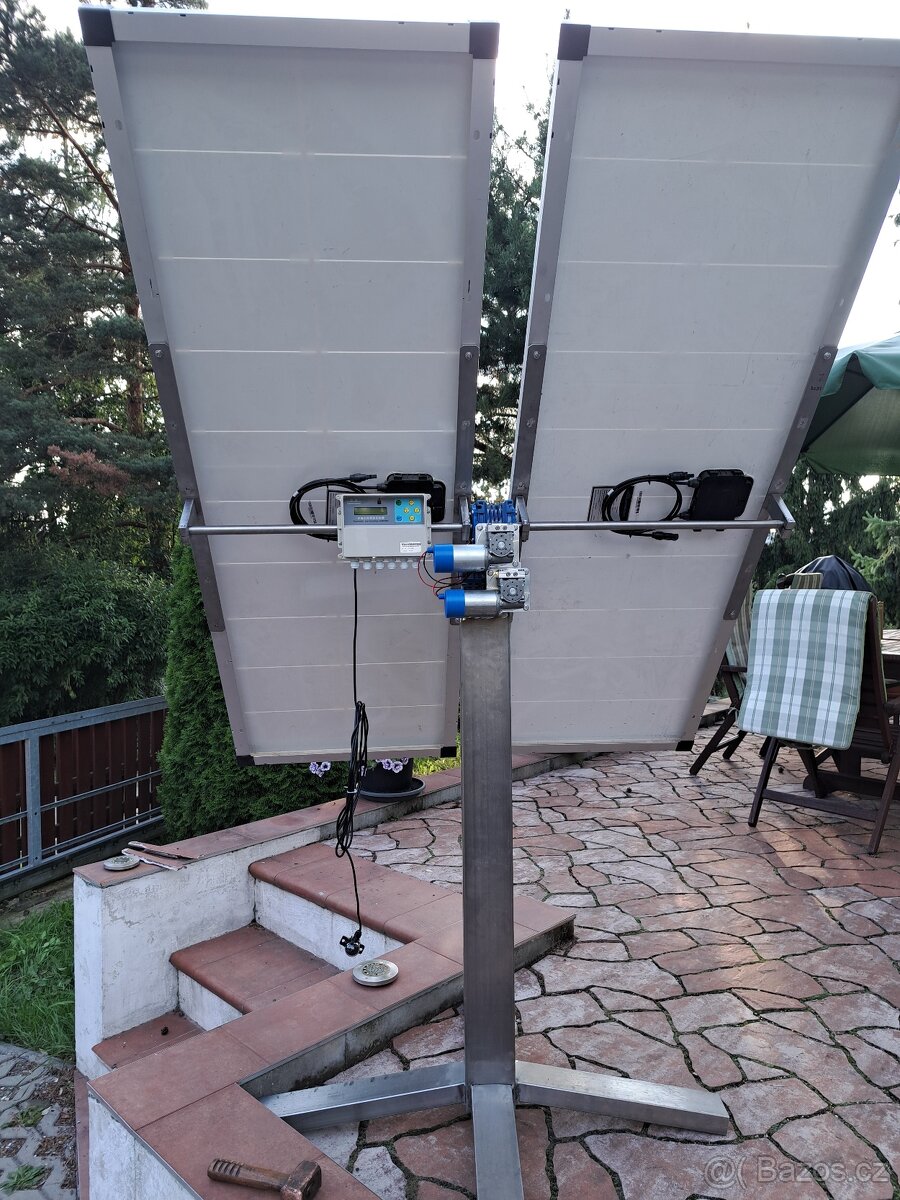 SOLÁR TRACKER pro dva panely 190W - 7