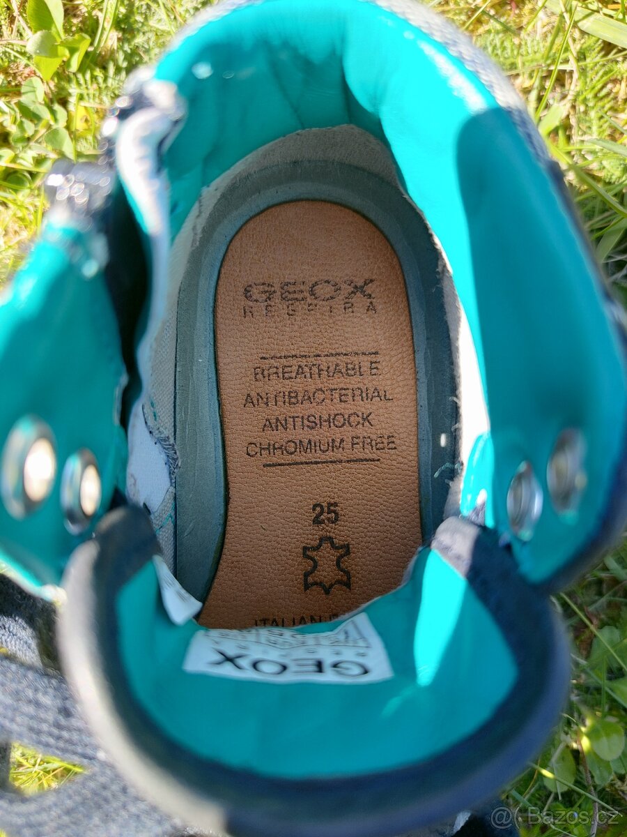 ZÁNOVNÍ Boty GEOX kožené s membránou vel. 25 - 7