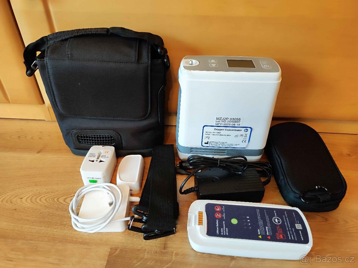 PRODÁM PŘENOSNÝ KONCENTRÁTOR LÉKAŘSKÉHO KYSÍKU - 7