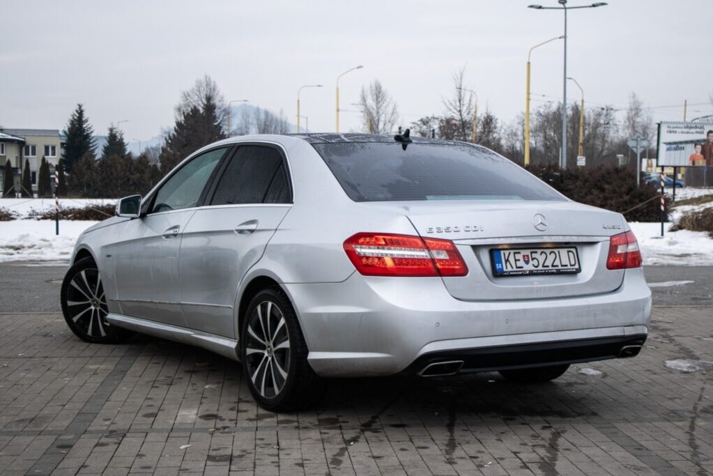 Mercedes-Benz E trieda Sedan 350 CDI BlueEFFICIENCY 4MATIC, - 7