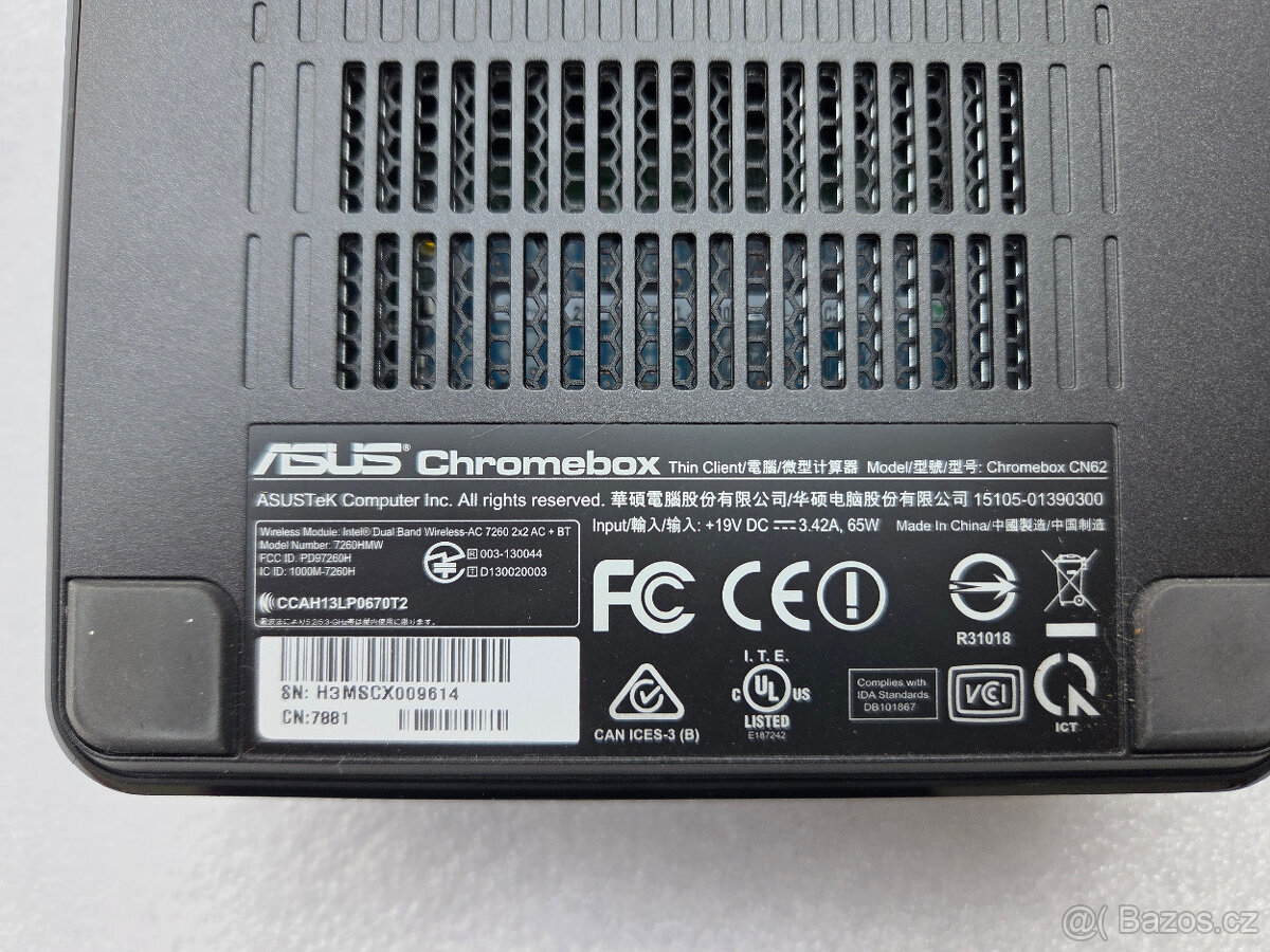Mini počítač ASUS CHROMEBOX 2 + bezdrátová klávesnice - 7