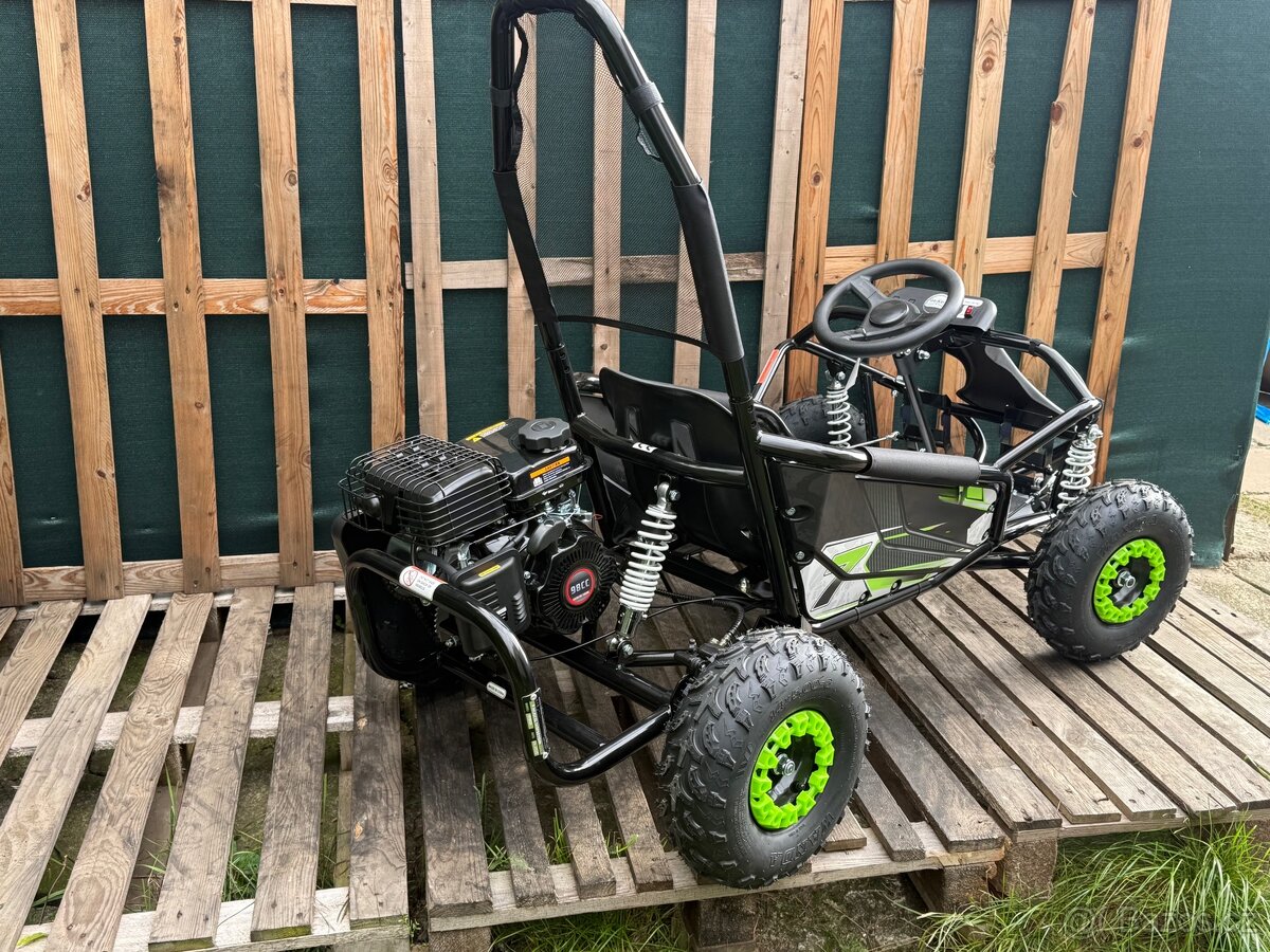 Benzinová Bugina 98ccm4T zelená - 7