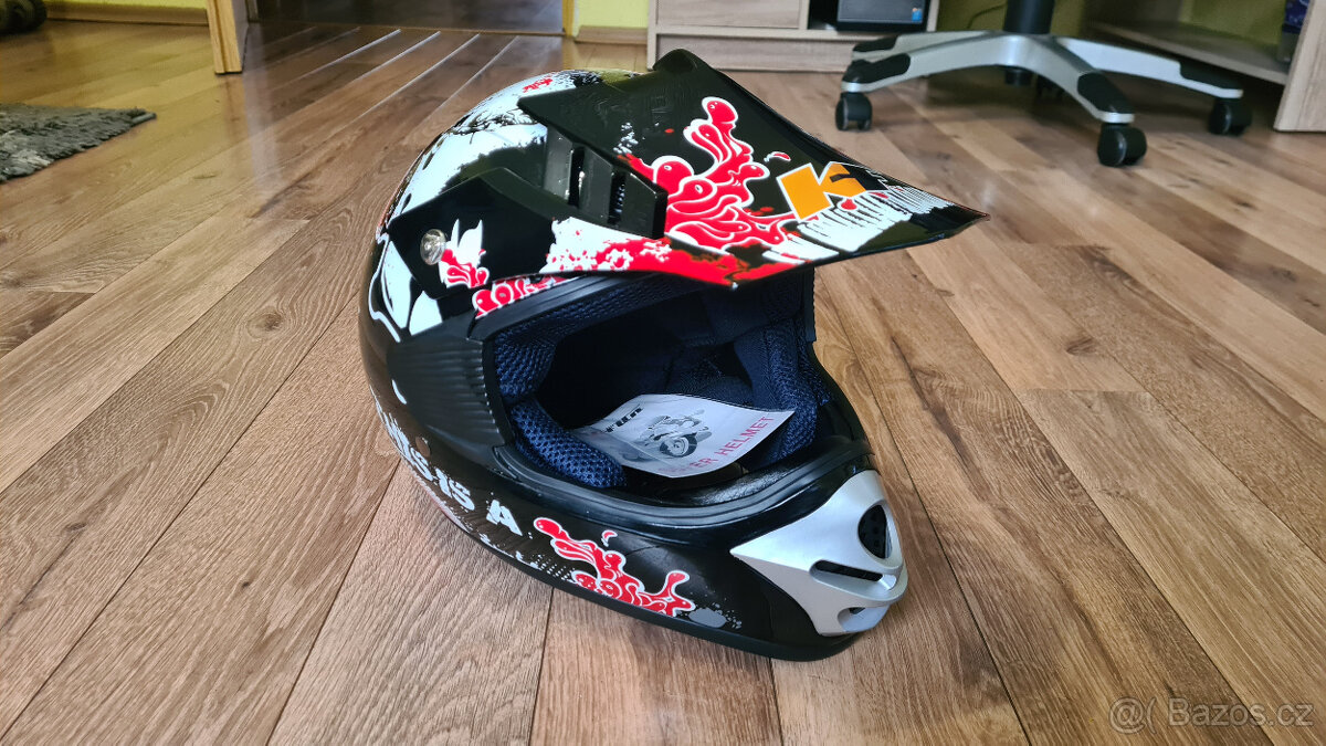 Dětská motokrosová helma KXD vel. XL 53 - 54 - 7