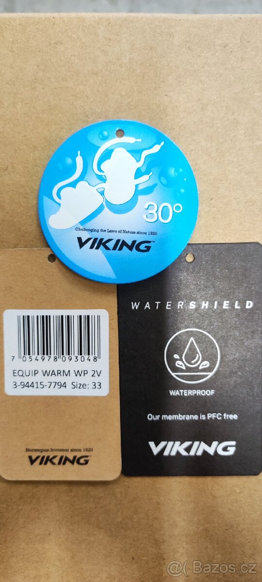 Dětské zimní boty Viking vel.33 - 7