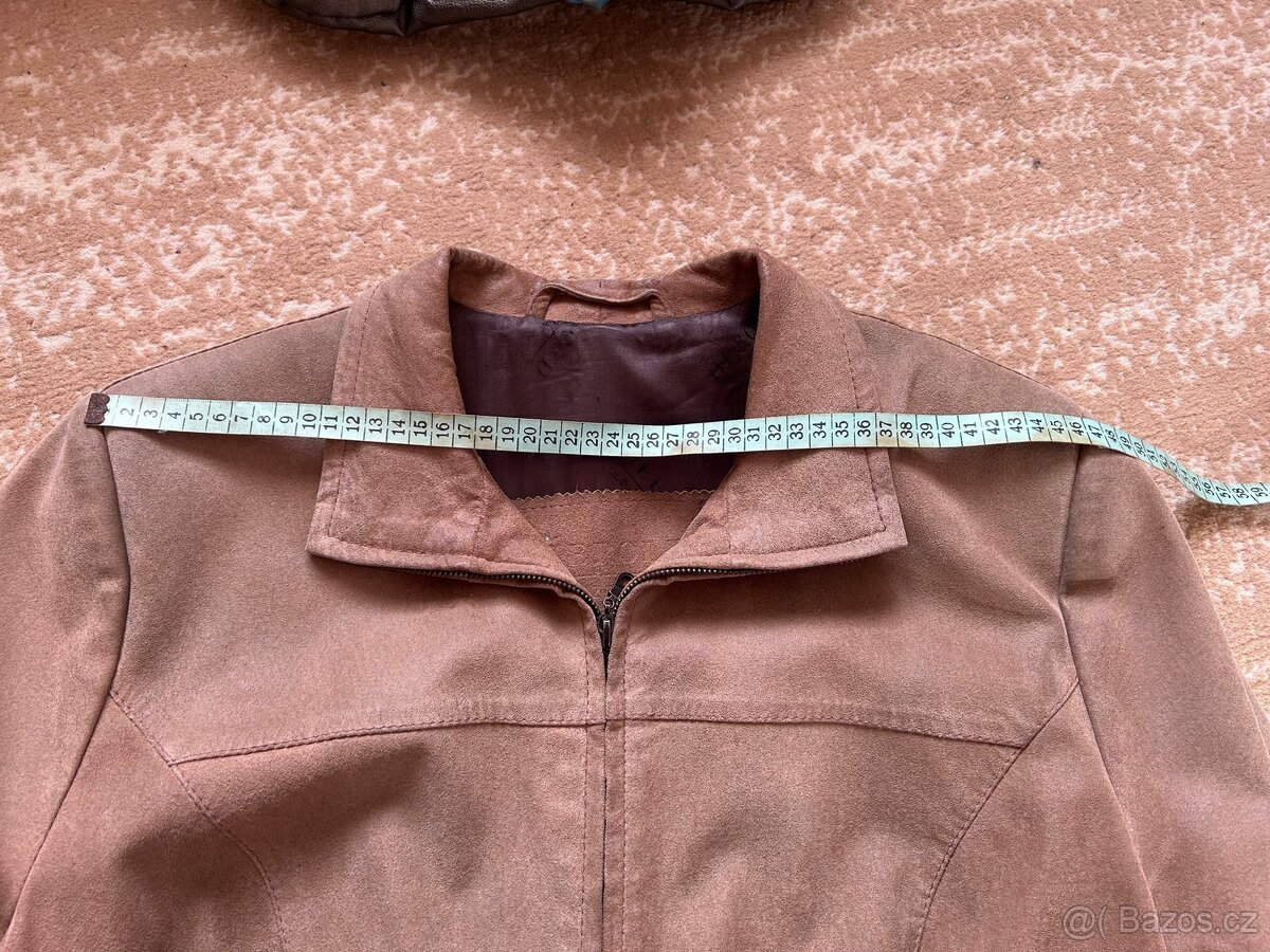 Kožená bunda, vel. XL - 7