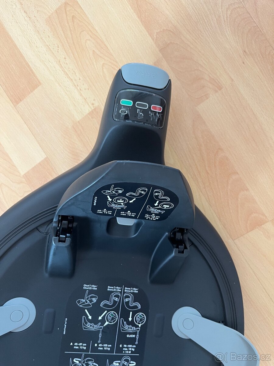 Prodám autosedačku Cybex s isofixem plus 2 vložky - 7
