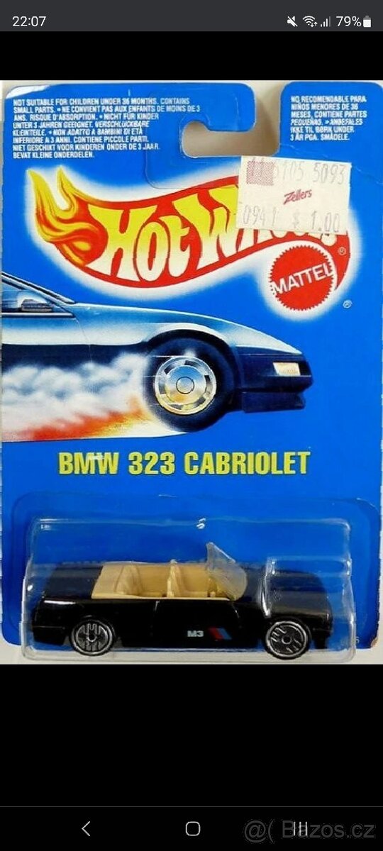 Koupím Hotwheels BMW E30 M3 - 7