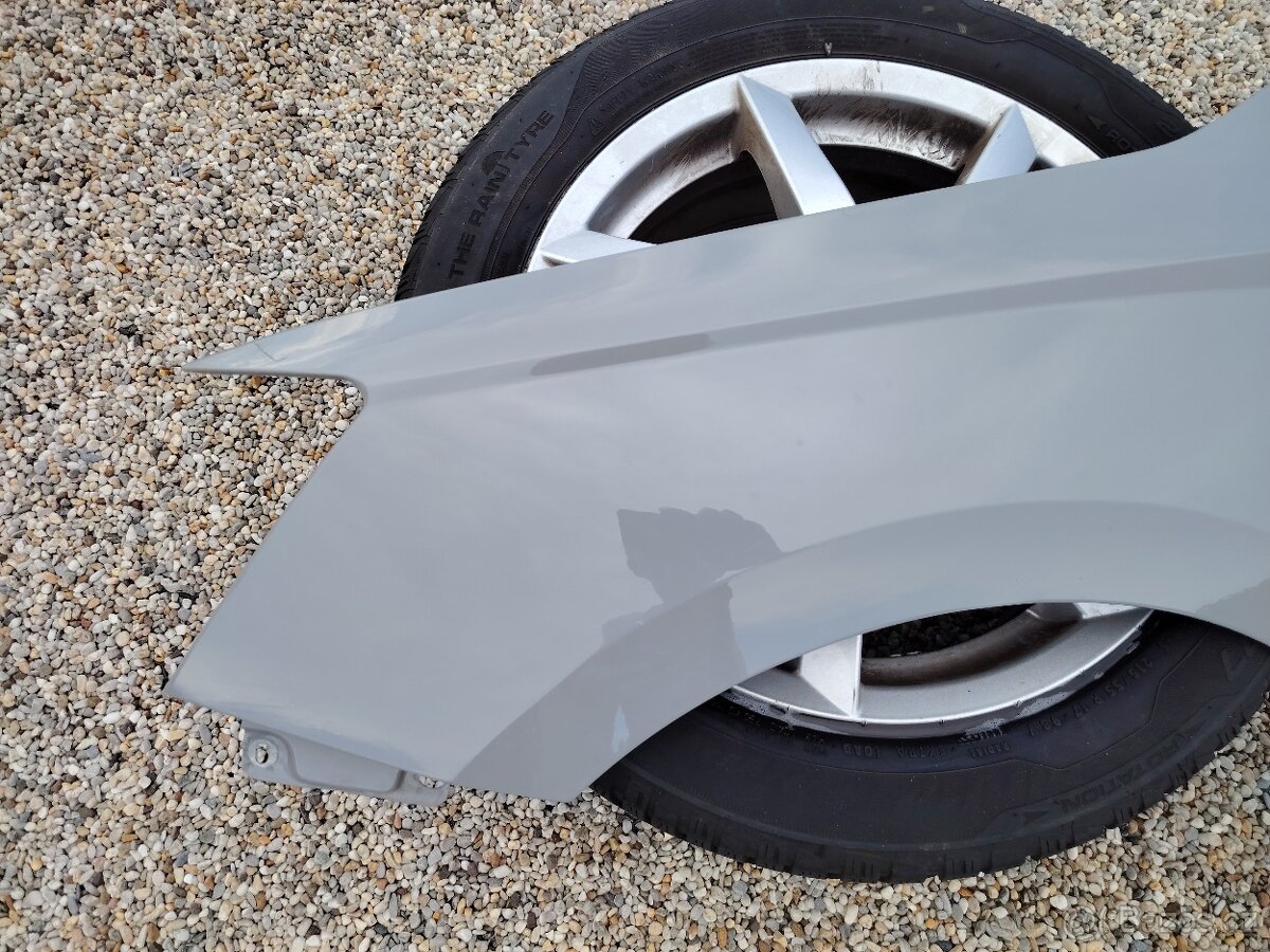 Levý Blatník Fabia 3 - šedá steel - 7