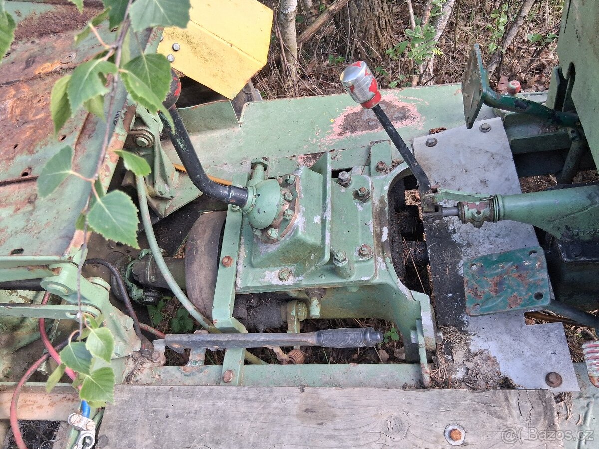 Traktor malotraktor domácí výroby - 7