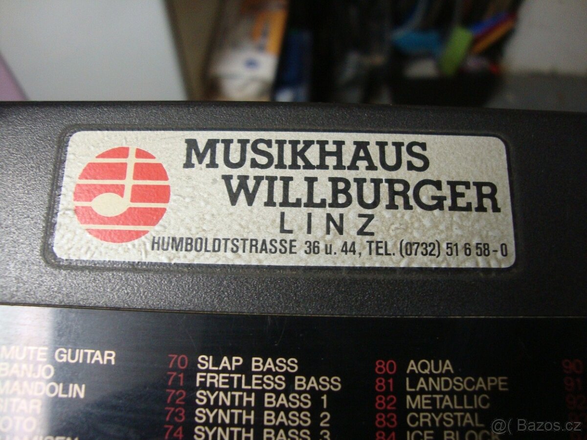 Elektrické klávesy varhany syntezátor Yamaha PSR-4500 1989 - 7