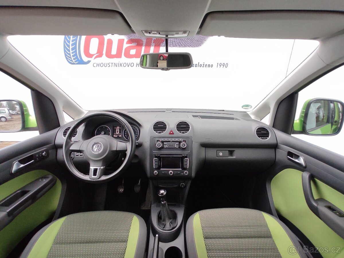 VW Caddy CROSS 4x4 2.0 TDi 117 tis. km PLNÝ SERVIS S ROZVODY - 7