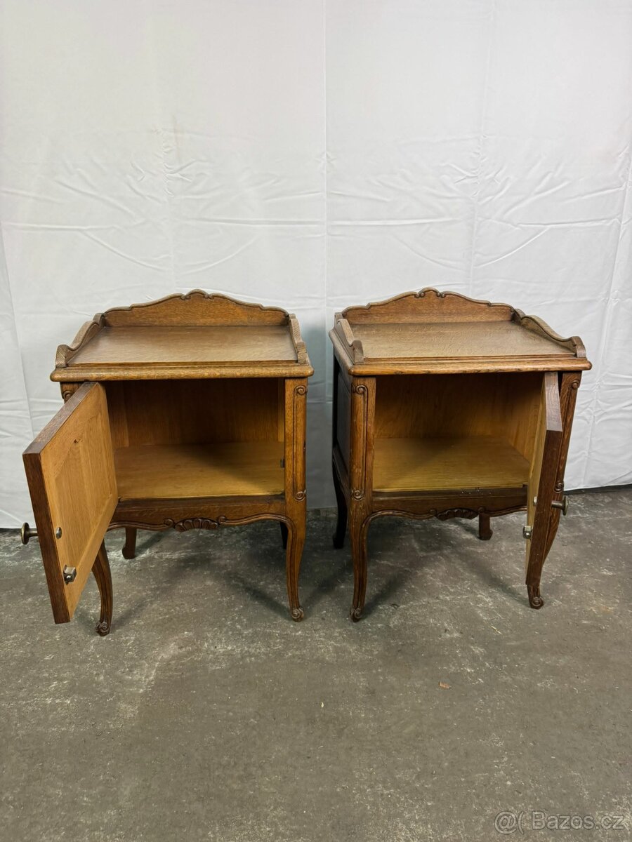Starožitné noční stolky (137003) - 7