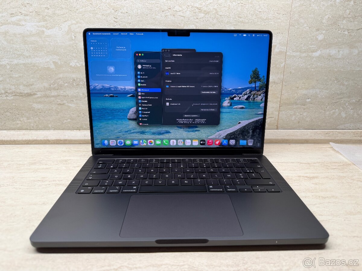 MacBook Pro 2024 14" M4 Pro 24/512GB, 100% batéria - 7