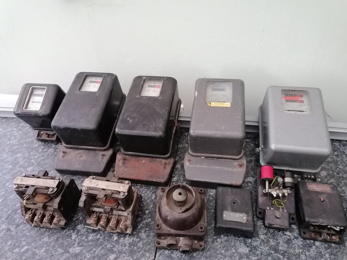 Staré elektroměry - 7
