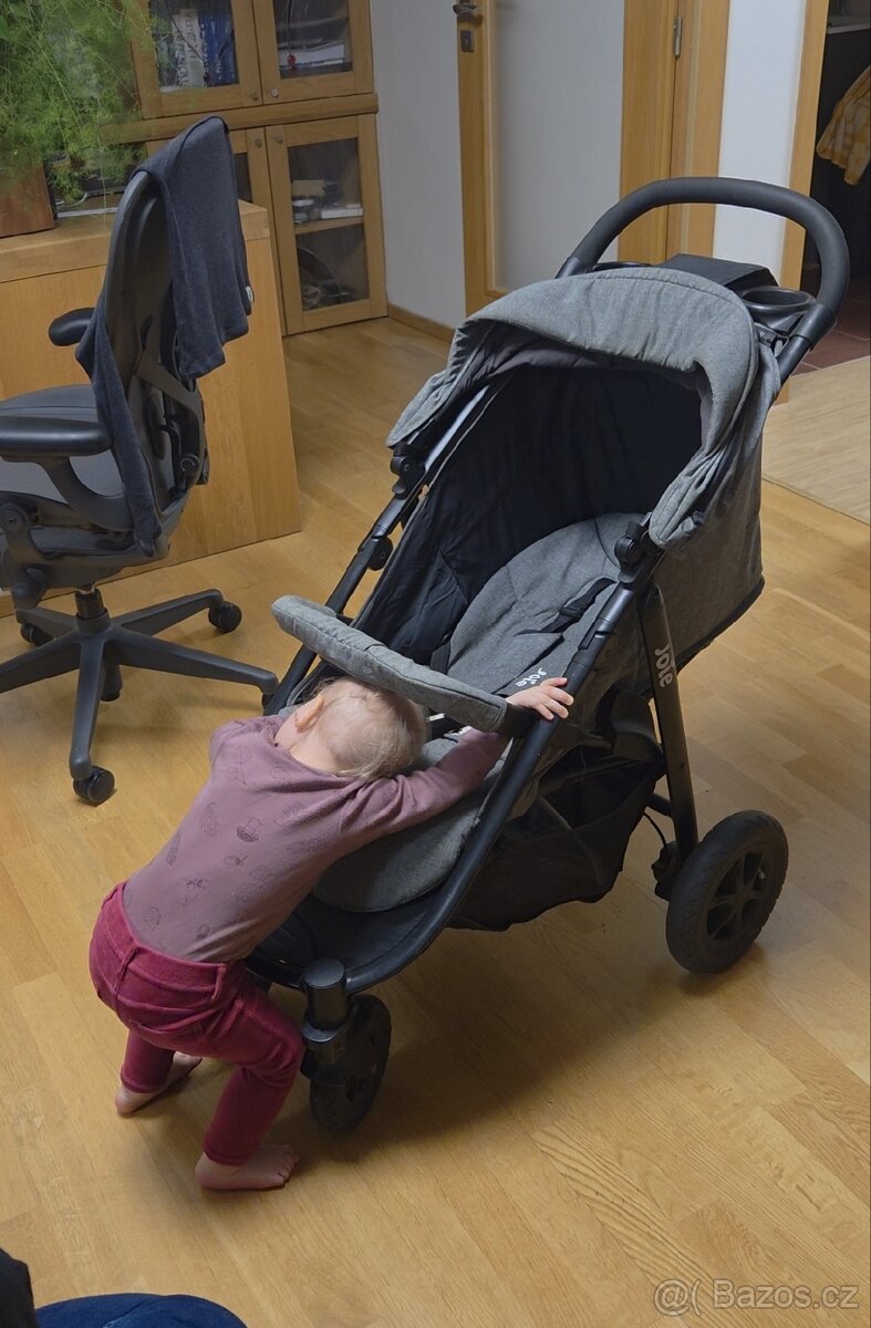 Kočárek JOIE Litetrax 4S, gray flannel - 7