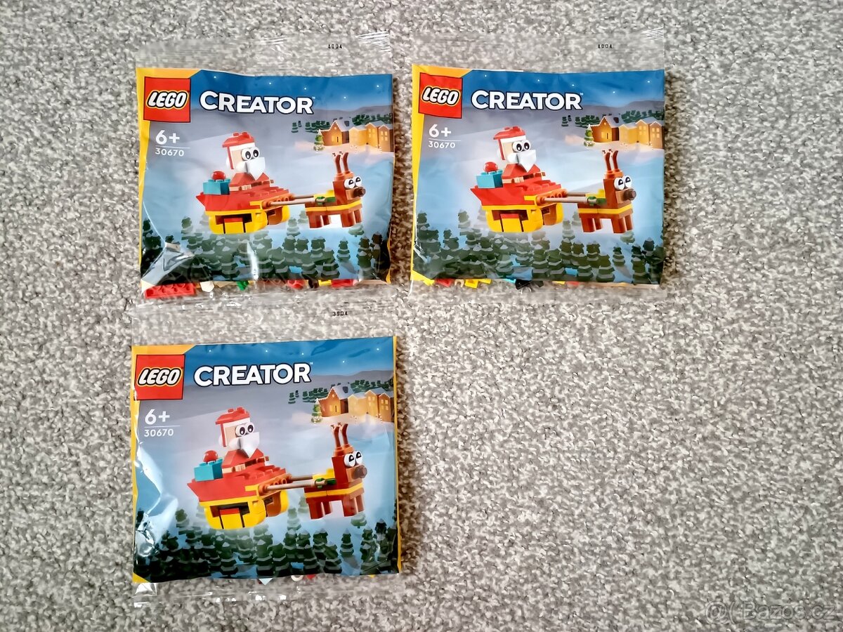 LEGO sáčky různé druhy City, Creator, Minecraft nové - 7