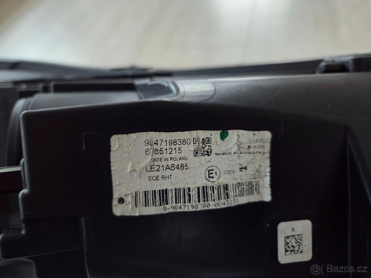 Přední levé halogen světlo Citroën/Peugeot/Toyota - 7