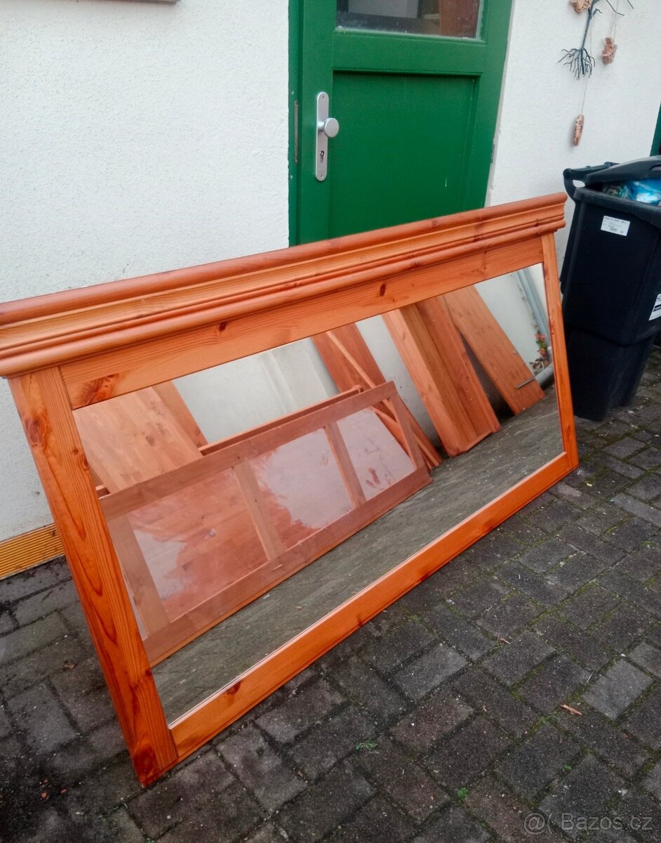 Skříň +komoda+zrcadlo - 7