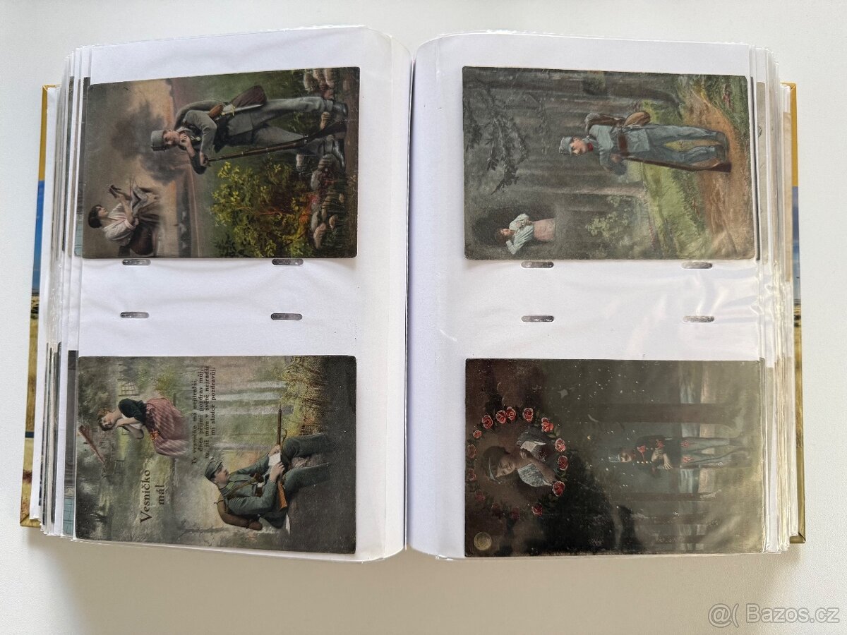 Album válečných pohlednic 1. světová válka (cca 296 ks) - 7